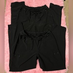 2 Black Scrubstar Scrub Pants